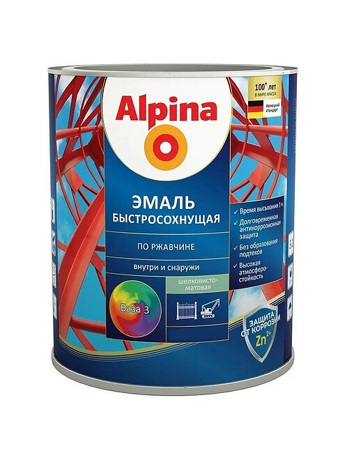 Грунт-эмаль Alpina быстросохнущая База3, шелк.-мат.,0,71л 495x660 Грунт-эмаль Alpina быстросохнущая База3, шелк.-мат.,0,71л 495x660 в Материке