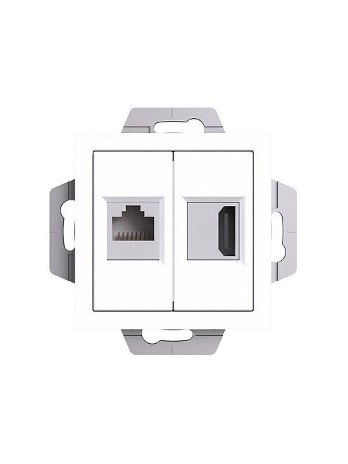 Розетка комп.+HDMI SE ATLAS Design ATN000182 белый 495x660 Розетка комп.+HDMI SE ATLAS Design ATN000182 белый 495x660 в Материке