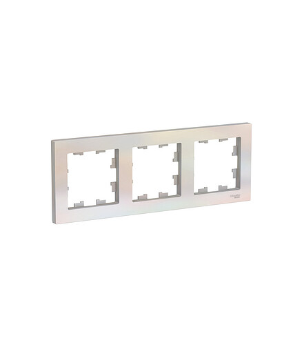Рамка SE ATLAS Design ATN000403 3мест. жемчуг 438x503 в Материке - Вариант 2