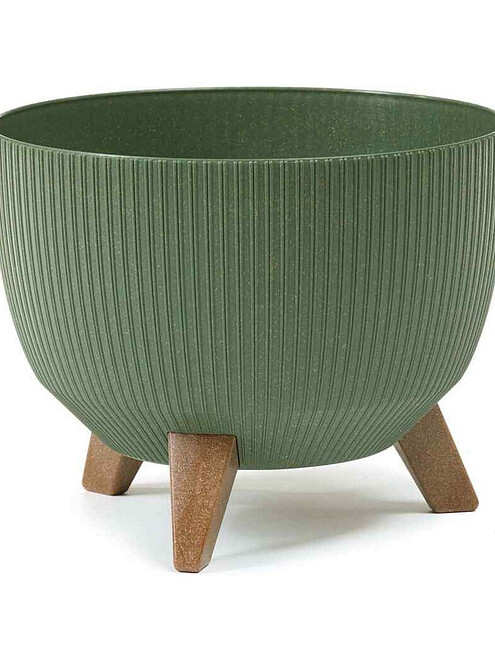 Кашпо ROMA JUMPER wood с вставкой (40x20см) пластик зеленый LA966-42 495x660 Кашпо ROMA JUMPER wood с вставкой (40x20см) пластик зеленый LA966-42 495x660 в Материке