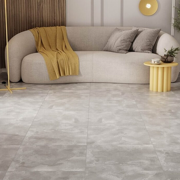 Керамогранит Beryoza Ceramica BOLTON 60х60 см 1,44 м2 цвет серый 620x620 в Материке