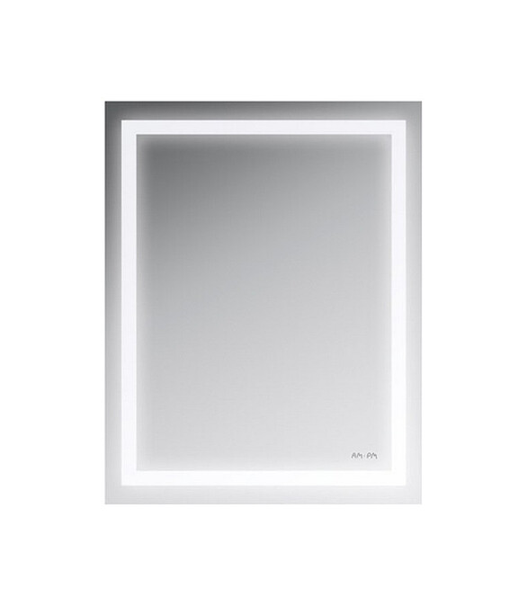 Зеркало GEM M91AMOX0551WG 55х70см с контурной LED-подсветкой 586x674 Зеркало GEM M91AMOX0551WG 55х70см с контурной LED-подсветкой 586x674 в Материке