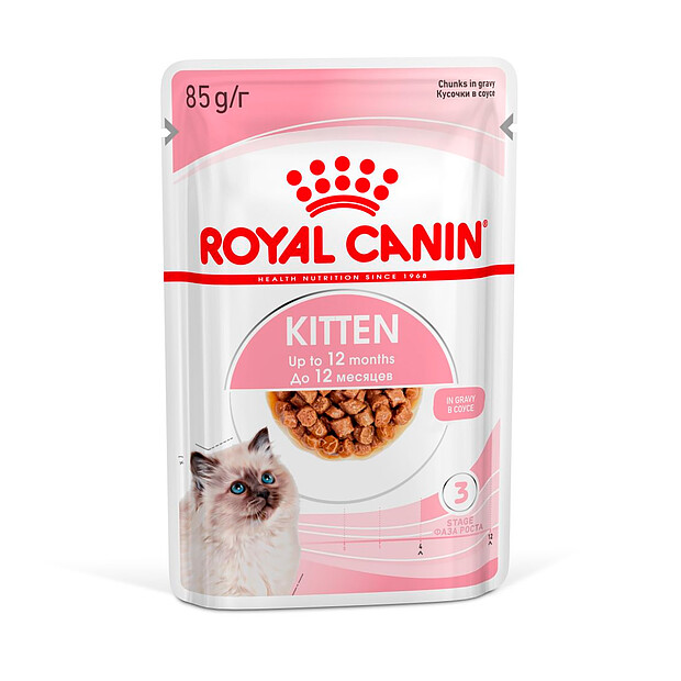 Корм для котят кусочки в соусе Kitten Instinctive in Gravy (85г) Royal Canin