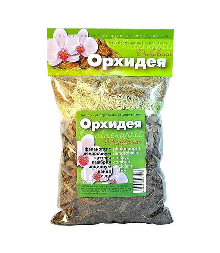 Набор субстратных компонентов ОРХИДЕЯ ПРОФИ (1л) 438x503 в Материке