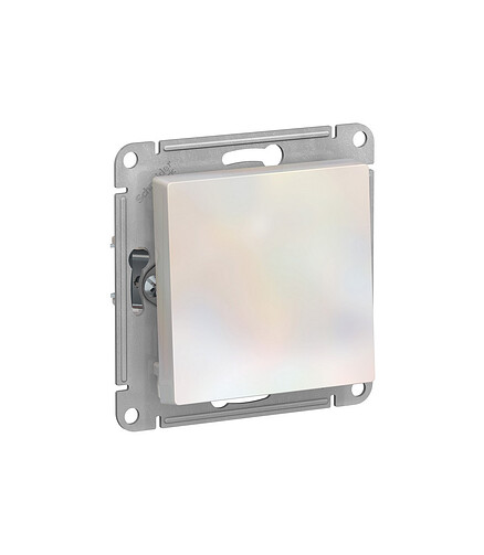 Выключатель SE ATLAS Design ATN000411 1кл. жемчуг 438x503 в Материке - Вариант 2