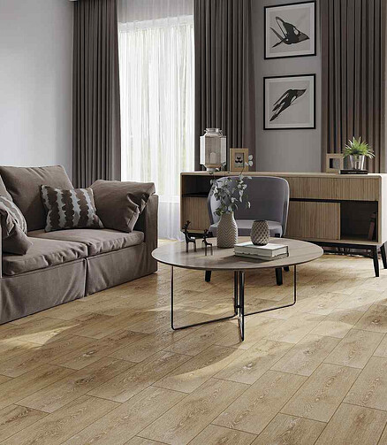 Керамогранит Cersanit PATINAWOOD 18,5х59,8 см 1,216 м2 цвет бежевый 438x503 в Материке