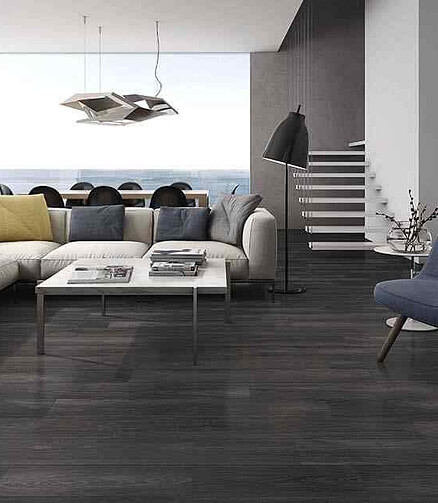 Керамогранит Prissmacer CLIPS 20х120 см 1,44 м2 цвет black 438x503 в Материке