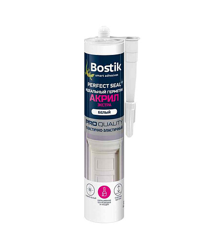 Герметик BOSTIK Perfect Seal Акрил Экстра, 280мл 438x503 в Материке