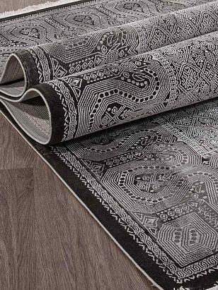 Ковер LISSABON SI003G Grey/Grey 156*230 238x286 в Материке - Вариант 2