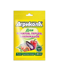 Удобрение для томатов, перцев, баклажан Агрикола №3 (50г), Техноэкспорт