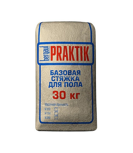 Стяжка Bergauf Praktik для пола М150, 30кг 438x503 в Материке