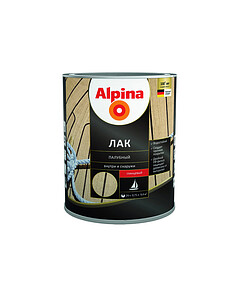 Лак Alpina алкидн.палубный глянцевый, 0,75л 238x286 в Материке