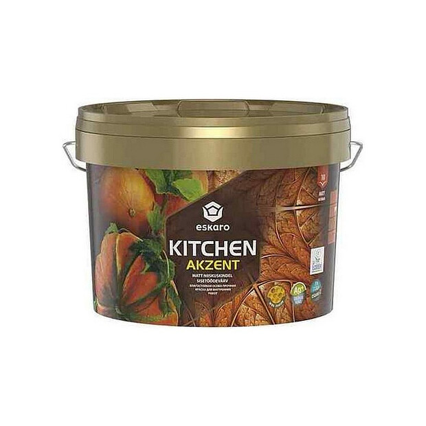 Краска Eskaro Akzent Kitchen прочная 2,7л