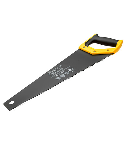 Ножовка по дереву FIT 40465 7ТPI 450мм 438x503 в Материке - Вариант 2