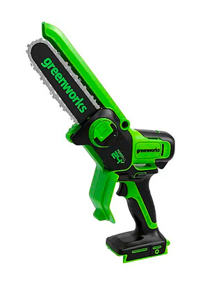 Пила цепная мини без аккум. GREENWORKS GD24CSMNX б/щет. 24В 15см 238x286 в Материке
