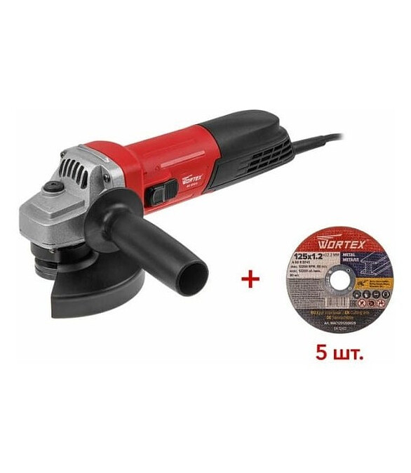 Машина углошлифовальная WORTEX AG1213-4 1200Вт 125мм рег. 586x674 в Материке