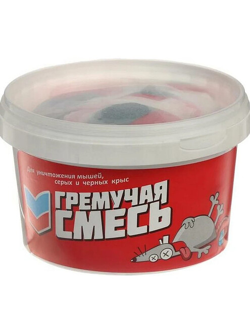 Средство Тесто-Брикет от крыс и мышей Гремучая смесь, родентицид 500г 495x660 Средство Тесто-Брикет от крыс и мышей Гремучая смесь, родентицид 500г 495x660 в Материке