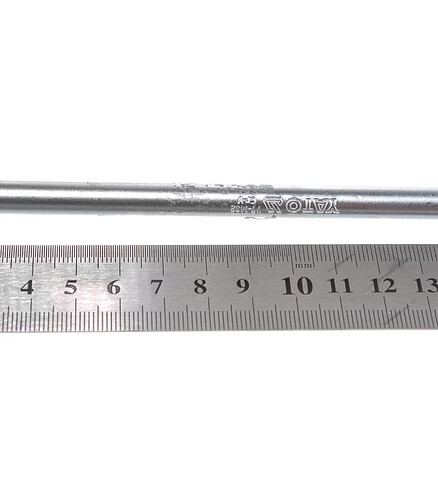 Удлинитель д/головок 1/4" YATO YT-1432 152мм 438x503 в Материке - Вариант 4