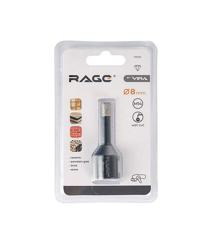Коронка алмазная д/УШМ VIRA Rage 8мм 438x503 в Материке - Вариант 4