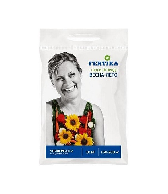 Удобрение FERTIKA минеральное "УНИВЕРСАЛ-2" Весна-Лето (10кг) 586x674 в Материке