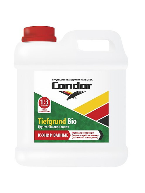 Грунтовка Condor Tiefgrund Bio, 5кг 495x660 Грунтовка Condor Tiefgrund Bio, 5кг 495x660 в Материке