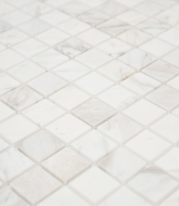 Мозаика каменная MosaicStory PIETRINE 30х30см цвет белый 586x674 в Материке