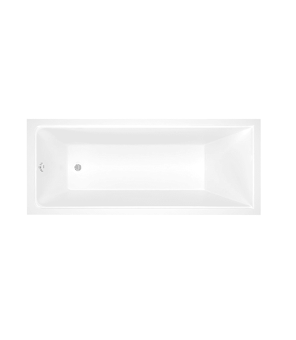 Ванна акриловая прямоугольная ALBA SPA GAMMA 180х70см без ножек 586x674 в Материке