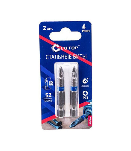 Бита CUTOP PZ1 50мм 2шт/уп. 438x503 в Материке - Вариант 4