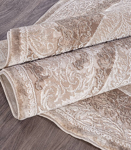 Ковер ARMINA 03880B Brown/Brown 160*230, овал 438x503 в Материке - Вариант 2