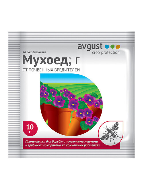 Мухоед AVGUST инсектицид (10г) 495x660 Мухоед AVGUST инсектицид (10г) 495x660 в Материке