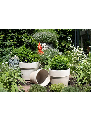 Горшок GRANIT Calima (31x28см) терракота светло-серый T-227-036-31-P 238x286 в Материке - Вариант 2