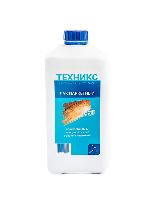 Лак ТЕХНИКС паркетный полиуретановый полуматовый, 1кг 495x660 Лак ТЕХНИКС паркетный полиуретановый полуматовый, 1кг 495x660 в Материке