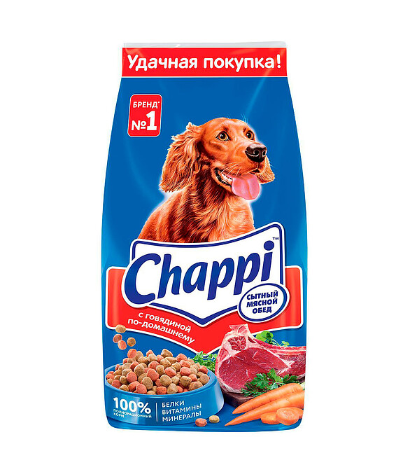 Корм для собак CHAPPI говядина по-домашнему с овощами травами (15кг) 586x674 Корм для собак CHAPPI говядина по-домашнему с овощами травами (15кг) 586x674 в Материке