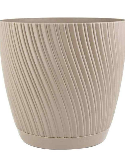 Горшок MIKA Eco Recycled с поддоном (12,8х11,8см) пластик бежевый 4540-051 495x660 Горшок MIKA Eco Recycled с поддоном (12,8х11,8см) пластик бежевый 4540-051 495x660 в Материке
