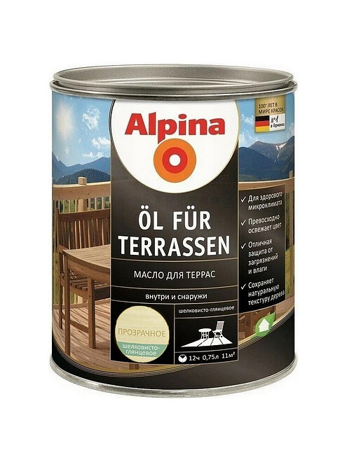 Масло для террас OL fur TERRASSEN бесцветный 750мл 495x660 Масло для террас OL fur TERRASSEN бесцветный 750мл 495x660 в Материке