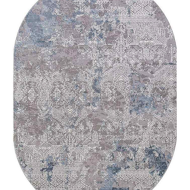 Ковер ARMINA 03851A Blue/Blue 160*230, овал