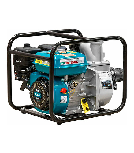 Мотопомпа бенз. ECO WP-1204C 4.9кВт 1200л/мин 438x503 в Материке