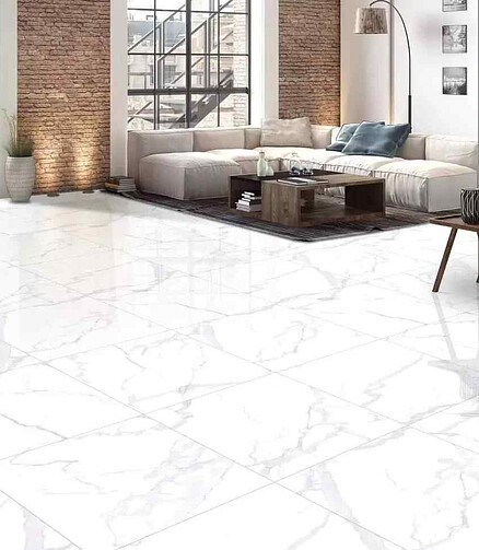 Керамогранит Spolo Ceramic MELODY 60х60 см 1,44 м2 цвет white 438x503 в Материке