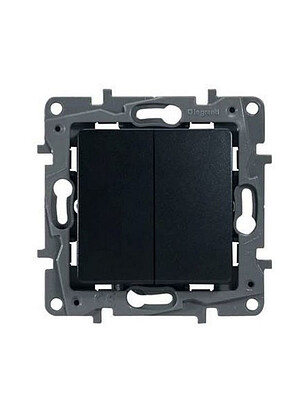 Выключатель Legrand ETIKA 672602 2кл. антрацит 238x286 в Материке