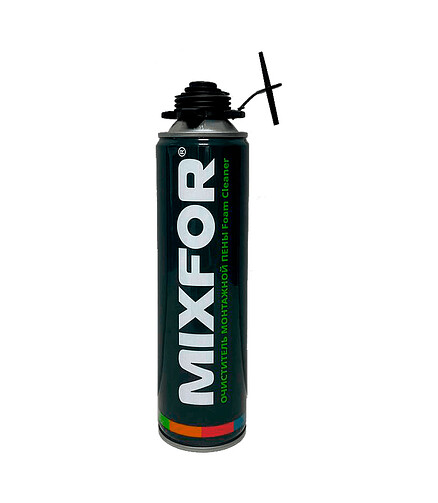 Очиститель MIXFOR Foam Cleaner свежей монтажной пены, 500мл 438x503 в Материке