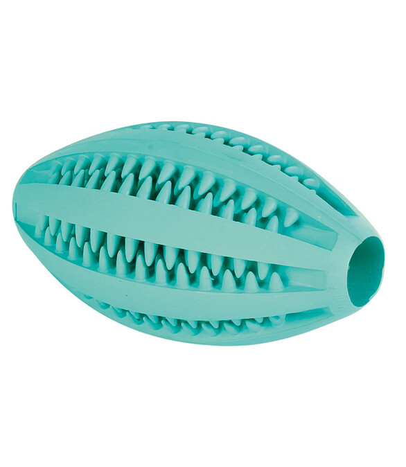 Игрушка для собак TRIXIE "DENTAfun" мяч для регби, вкус мяты, каучук (d11 см) 586x674 Игрушка для собак TRIXIE "DENTAfun" мяч для регби, вкус мяты, каучук (d11 см) 586x674 в Материке