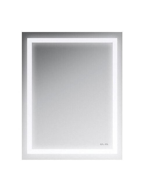 Зеркало GEM M91AMOX0551WG 55х70см с контурной LED-подсветкой 495x660 Зеркало GEM M91AMOX0551WG 55х70см с контурной LED-подсветкой 495x660 в Материке