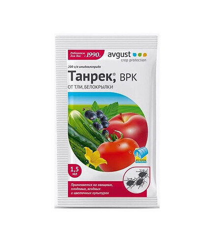 Танрек AVGUST инсектицид (1,5мл) 438x503 в Материке