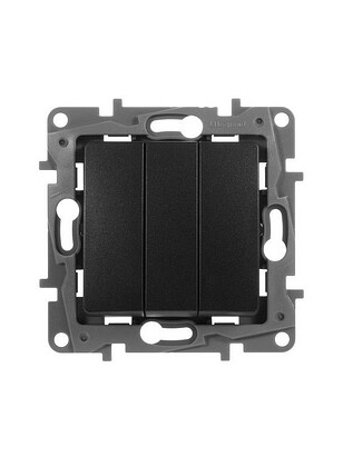 Выключатель Legrand ETIKA 672613 3кл. антрацит 238x286 в Материке