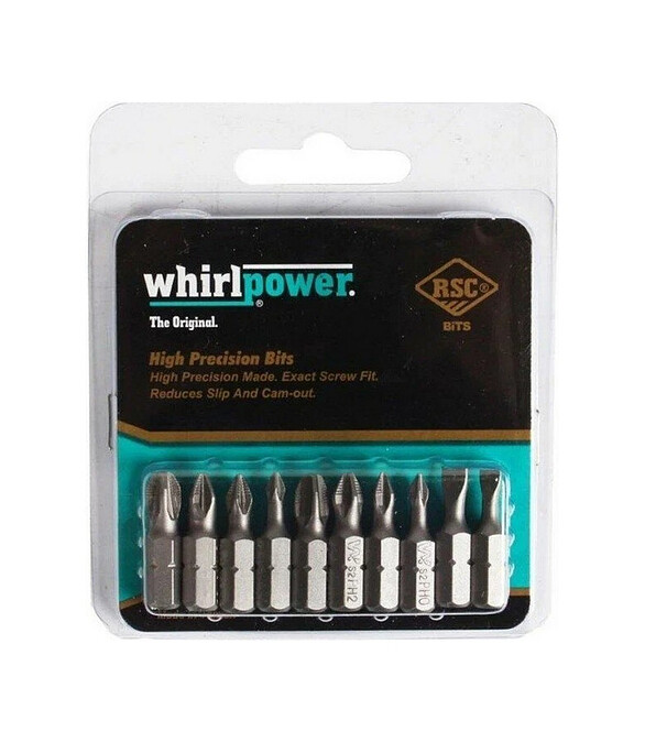 Набор бит WHIRLPOWER PH/PZ/SL 25мм 10шт/уп. 586x674 Набор бит WHIRLPOWER PH/PZ/SL 25мм 10шт/уп. 586x674 в Материке