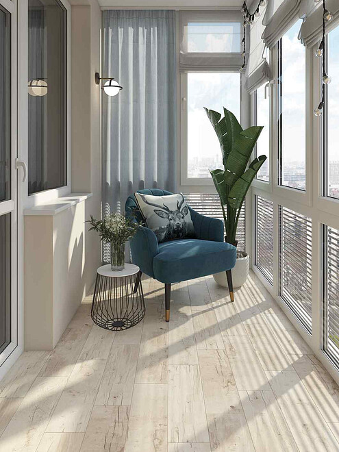 Керамогранит Cersanit HARBOURWOOD 18,5х59,8 см 1,216 м2 цвет светло-бежевый 495x660 Керамогранит Cersanit HARBOURWOOD 18,5х59,8 см 1,216 м2 цвет светло-бежевый 495x660 в Материке
