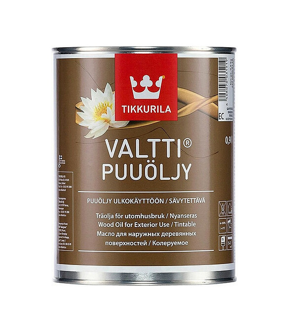 Масло Tikkurila VALTTI для дерева, 0,9л 586x674 Масло Tikkurila VALTTI для дерева, 0,9л 586x674 в Материке