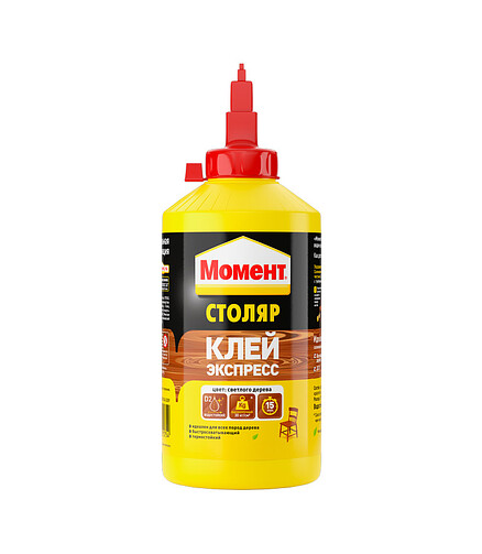 Клей МОМЕНТ Столяр Экспресс, 750г 438x503 в Материке