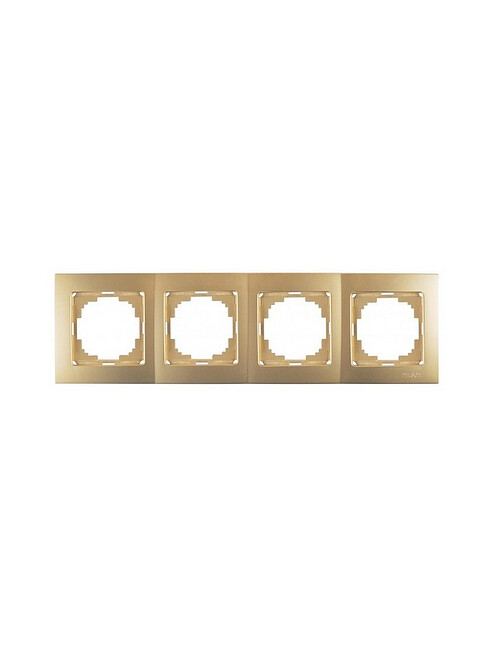 Рамка TOURAN/THOR 24150094 4мест. золото 495x660 Рамка TOURAN/THOR 24150094 4мест. золото 495x660 в Материке