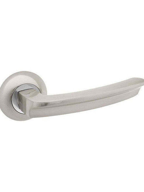 Ручка дверная Code Deco H-14093-A-NIS, матовый никель (уп=2шт) 495x660 Ручка дверная Code Deco H-14093-A-NIS, матовый никель (уп=2шт) 495x660 в Материке